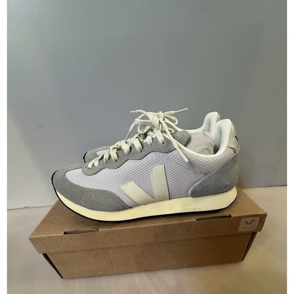 Veja Rio Branco Sneakers Unisex Lgt Grey Pierre Lace Up Casual Shoes M10 W11.5 - Picture 7 of 8